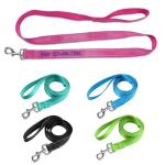 Custom Reflective Dog Leash with Name & Number