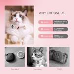 QR Code Cat Collar with Breakaway Reflective Feature