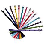 Adjustable Leather ID Collars for Dogs and Cats