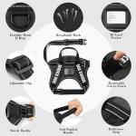 Voopet Medium Dog Harness with ID Pocket & Patches