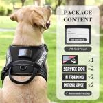 Voopet Medium Dog Harness with ID Pocket & Patches