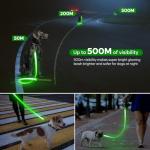 Light-Up USB Rechargeable Dog Leash - 4 Ft