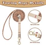 Plaid Dog Collar and Leash Set with Bow Tie