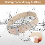 Wisedog Waterproof Adjustable Dog Collar with Airtag