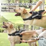 Voopet Medium Dog Harness with ID Pocket & Patches