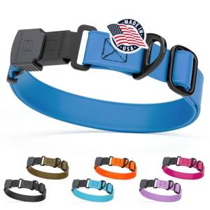 Biothane Waterproof Dog Collar with Quick Release Buckle
