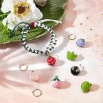 14Pcs Pet Collar Bells with Fun Charms
