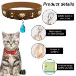 12pcs Colorful Teardrop Pet Collar Charms