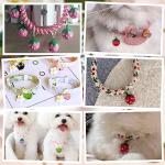 14Pcs Pet Collar Bells with Fun Charms