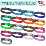 Biothane Waterproof Dog Collar with Quick Release Buckle