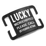 Custom Engraved Pet ID Collar Tag - Extra Large