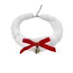 Red Velvet Jingle Bell Choker for Pets