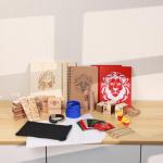 175-Piece Laser Engraving Kit for Custom Pet IDs