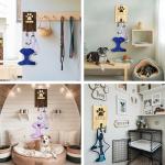 Custom Dog Leash Holder with Scrabble Letters