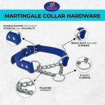 Pink Waterproof Martingale Dog Collar - No Pull