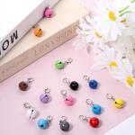 14 Pcs Colorful Pet Collar Bells with Clips