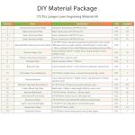 175-Piece Laser Engraving Kit for Custom Pet IDs