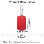 Pet Emergency Alert Tag with Wallet Card
