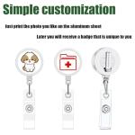 30 Pack Blank Sublimation Badge Reels