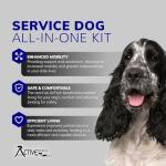 Service Dog Vest Kit with Handle and ID