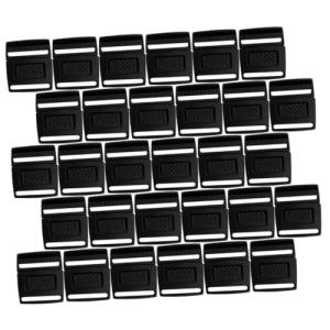 100 Pack Plastic Quick Release Buckles for Pets
