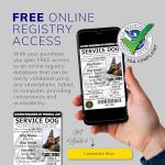 Service Dog Vest Kit with Handle and ID