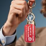 Pet Emergency Alert Tag with Wallet Card