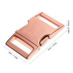 Dog Collar Metal Buckles - Zinc Alloy Replacement Sets