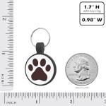 WhoseID QR Code Cat Tag with Emergency Contacts