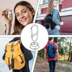 Heavy Duty Dog Tag Clips for Collars, 3 Sets