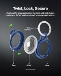 Belkin AirTag Secure Holder Keychain - Blue