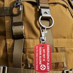 Pet Emergency Alert Tag with Wallet Card