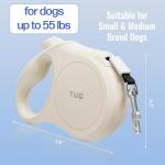 TUG Quest Tangle-Free Retractable Dog Leash 16 ft