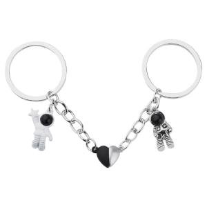 Couples Astronaut Keychain Set for Space Lovers