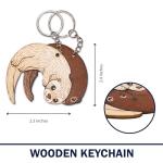 Couples Heart Keychain Set for Valentine's Day