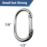 Durable Pet ID Tag Clip - Pack of 2