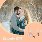 Couples Astronaut Keychain Set for Space Lovers