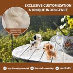 Dog Hair Collector Keychain Keepsake Capsule (2pcs)