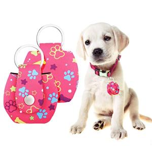 Army Dog Tag Silencer with Bone Paw Pattern