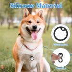 12 Pack Dog Tag Silencers with Chains and Covers