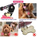 Army Dog Tag Silencer with Bone Paw Pattern