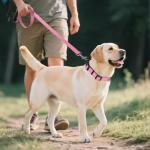 Joytale Adjustable Reflective Dog Collar for Large Dogs