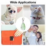 12pcs Colorful Teardrop Pet Collar Charms