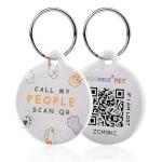 Personalized Cat QR Code ID Tag