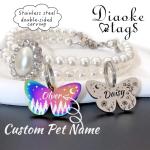 Custom Engraved Stainless Steel Pet ID Tags