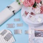 12-Pack Stainless Steel Slide-On Pet ID Tags