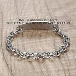 LinnaLove Stainless Steel Medical Alert Bracelet Chain