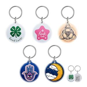 Luck Charm QR Code Pet ID Tags - 5 Pack