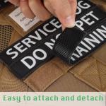 Service Dog Patches and ID Tag Set