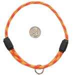 Firecracker Thin Mountain Rope Dog ID Collar - Medium